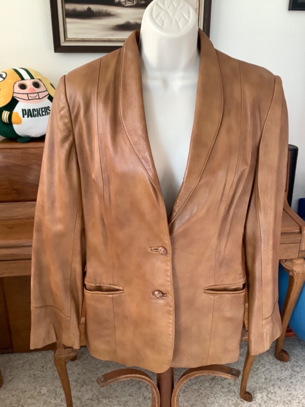 Womens H Bar C Cali Ranchwear Suede LEATHER BLAZER Jacket SIZE 12 Yellowstone